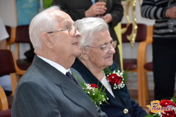 FOTO: Zakonca Sidonija in Viljem praznovala 65 let zakona